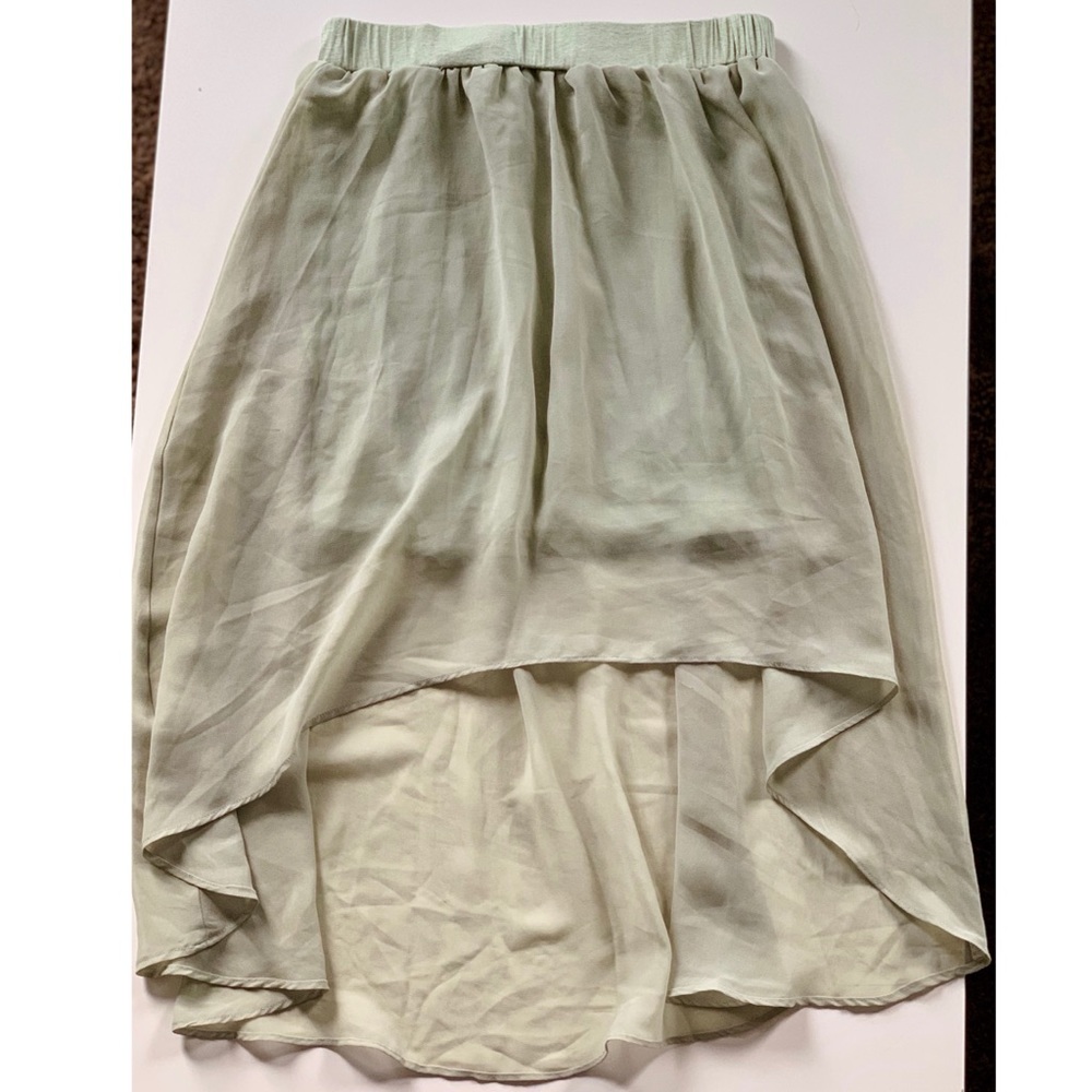 Flowy High-Low Skirt